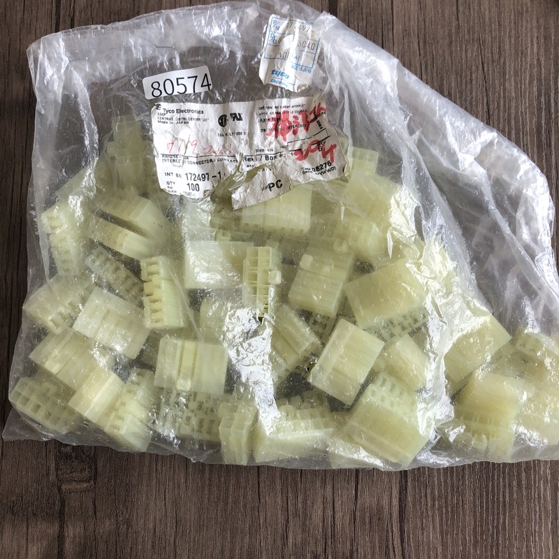 172497-1,コネクタ/ハウジング,タイコエレクトロニクス(AMP),63個 - 1