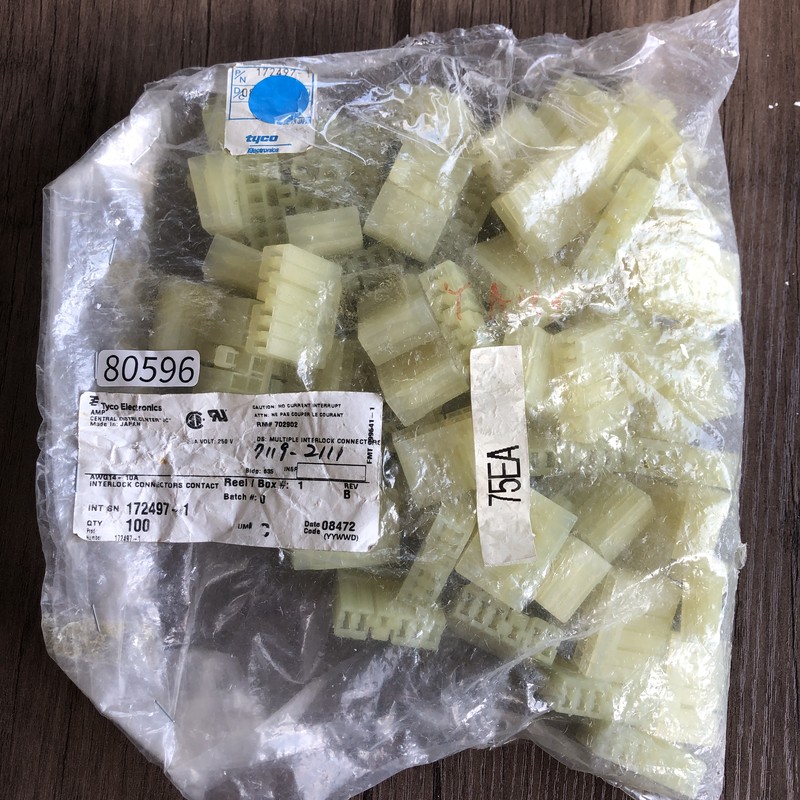 172497-1,コネクタ/ハウジング,タイコエレクトロニクス(AMP),66個 - 1