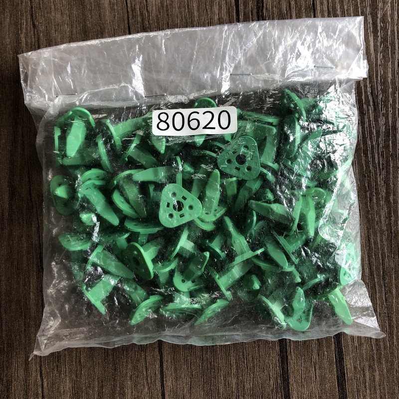 W3S-P012,ウエッジ,緑,タイコエレクトロニクス(AMP),62個 - 1