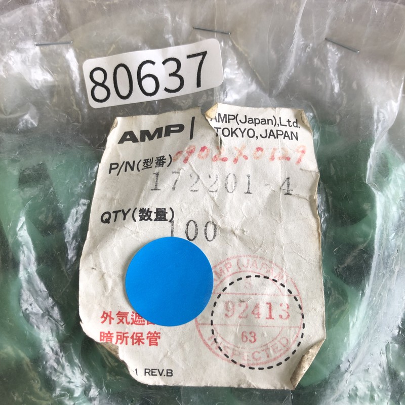 172201-4,コネクタ/ハウジング,緑,タイコエレクトロニクス(AMP),95個 - 2