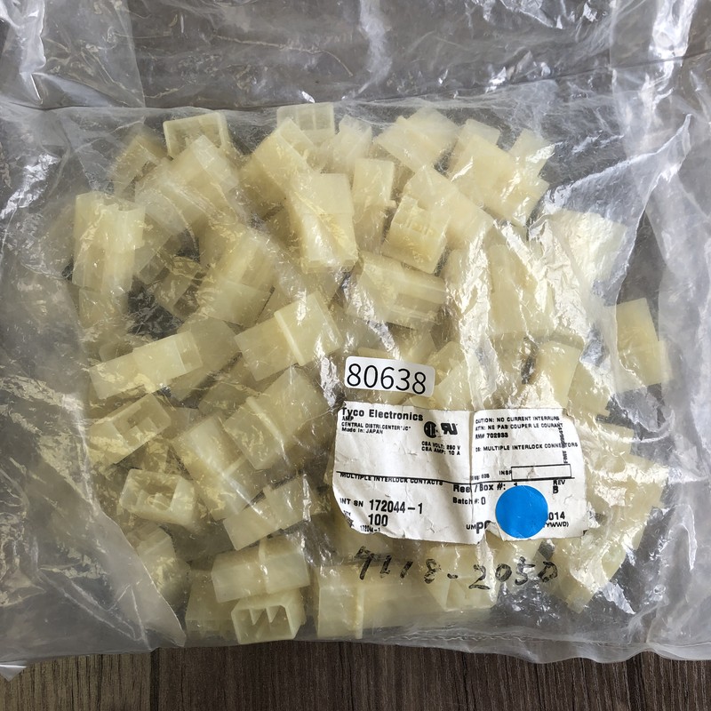 172044-1,コネクタ/ハウジング,タイコエレクトロニクス(AMP),100個 - 1