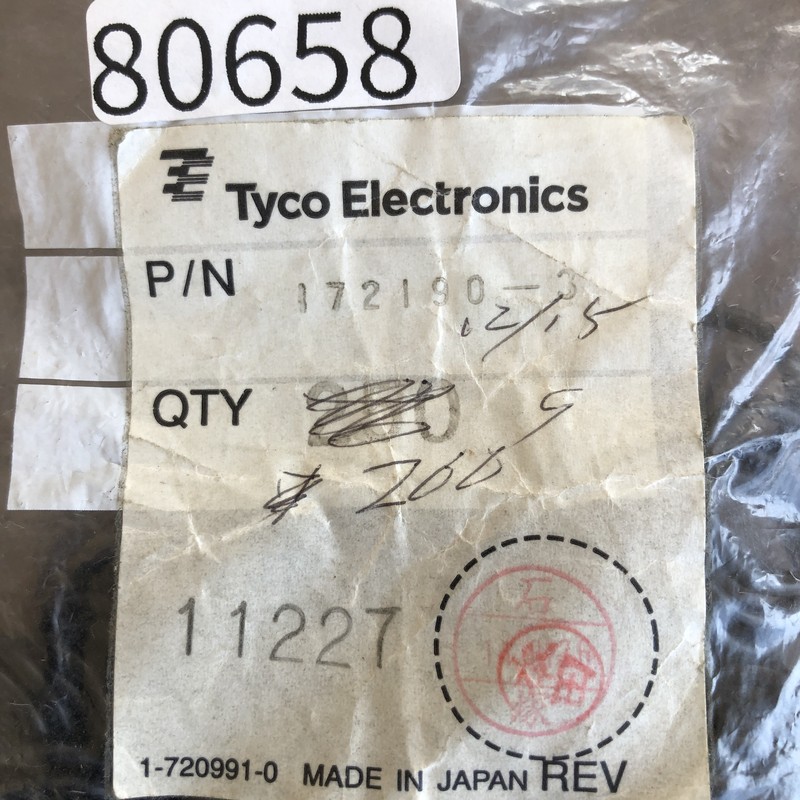 172190-3,そのほか部品,黒,タイコエレクトロニクス(AMP),100個 - 2