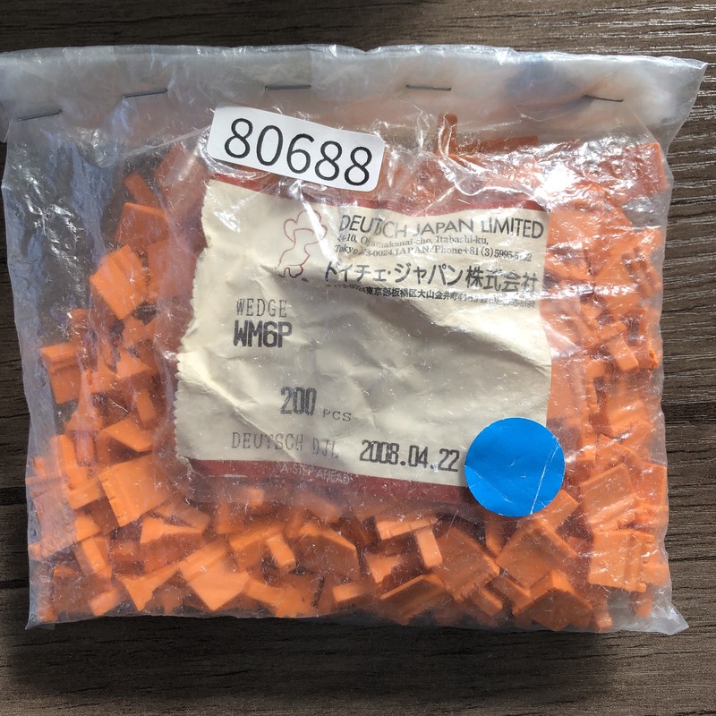 WM6P,ウエッジ,橙,ドイチェ(DEUTSCH),175個 - 1