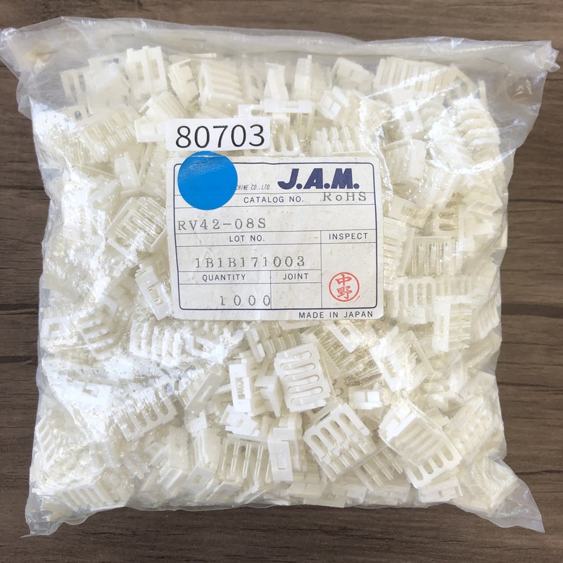 RV42-08S,コネクタ/ハウジング,日本オートマチックマシン(JAM),1000個 - 1