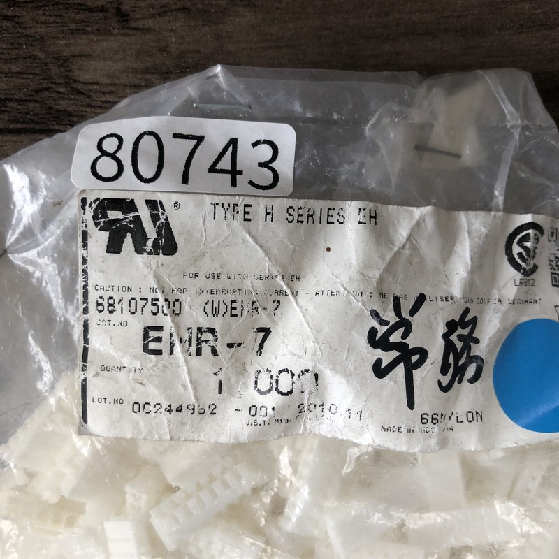 EHR-7,コネクタ/ハウジング,日本圧着端子製造(JST),950個 - 2
