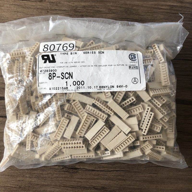 8P-SCN,コネクタ/ハウジング,日本圧着端子製造(JST),800個 - 1