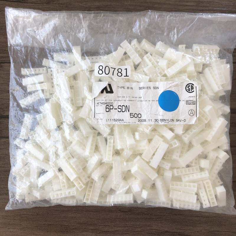 6P-SDN,コネクタ/ハウジング,日本圧着端子製造(JST),345個 - 1