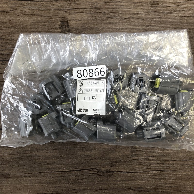 178449-6,コネクタ/ハウジング,黒,タイコエレクトロニクス(AMP),17個 - 1