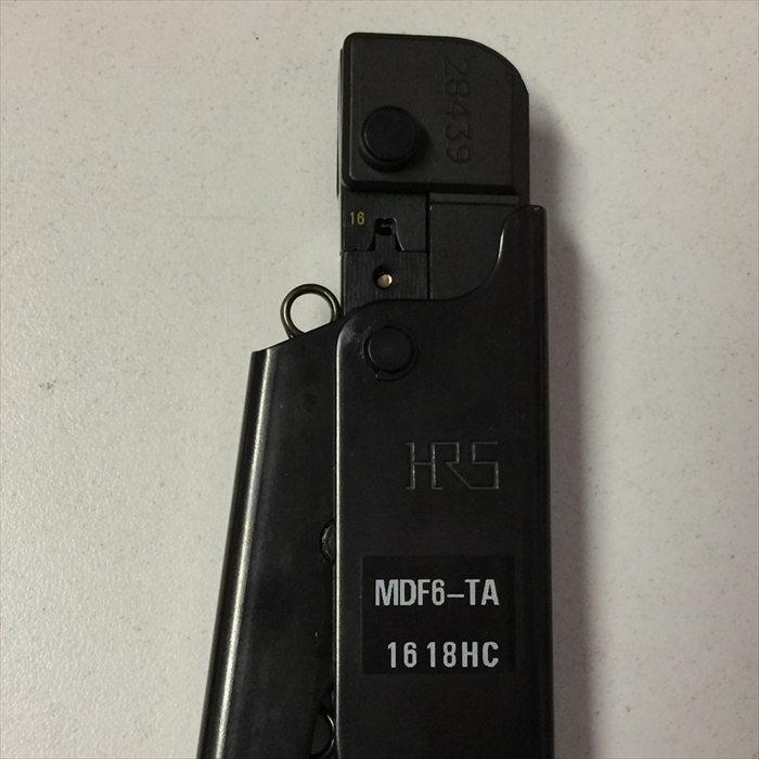 MDF6-TA1618HC,手動圧着工具(MDF6-1618SC)ヒロセ電機(HRS) - 2