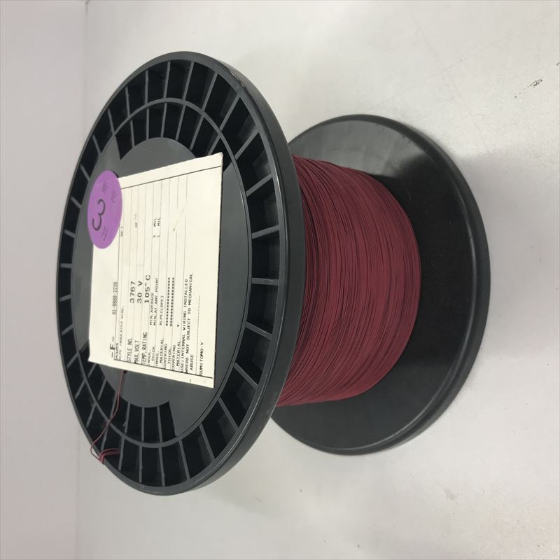 UL3767,UL3767電線,AWG28,赤,住友電工/住友電装,2440m - 1